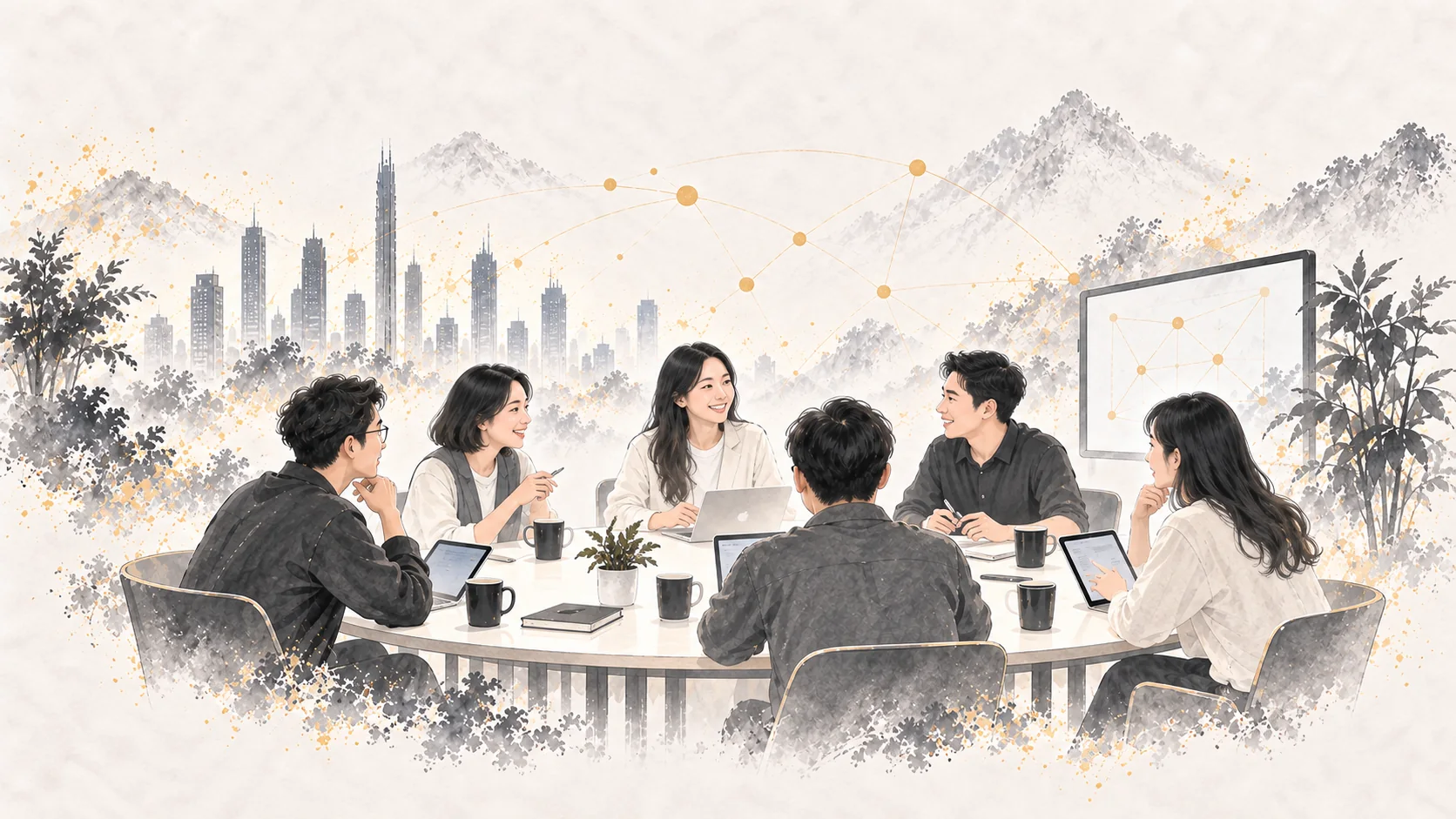 老诸的 AI 朋友圈版块主视觉
